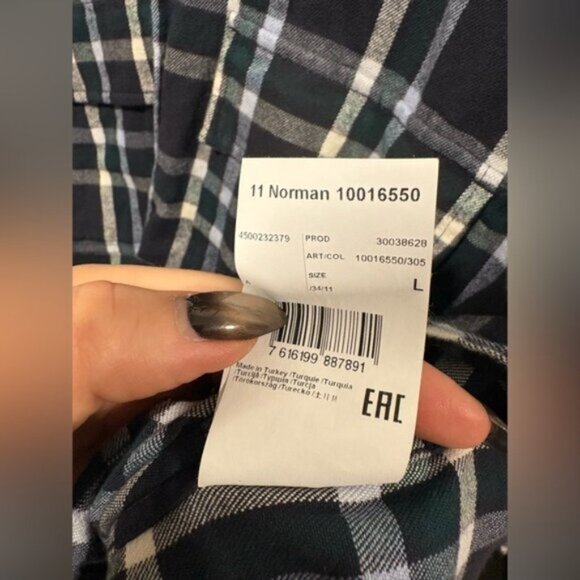 STRELLSON- MENS BUTTON DOWN SHIRT - Picture 9 of 10